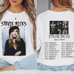 Stevie Nicks 2025 Tour Tee Rock Concert Unisex Tee 140